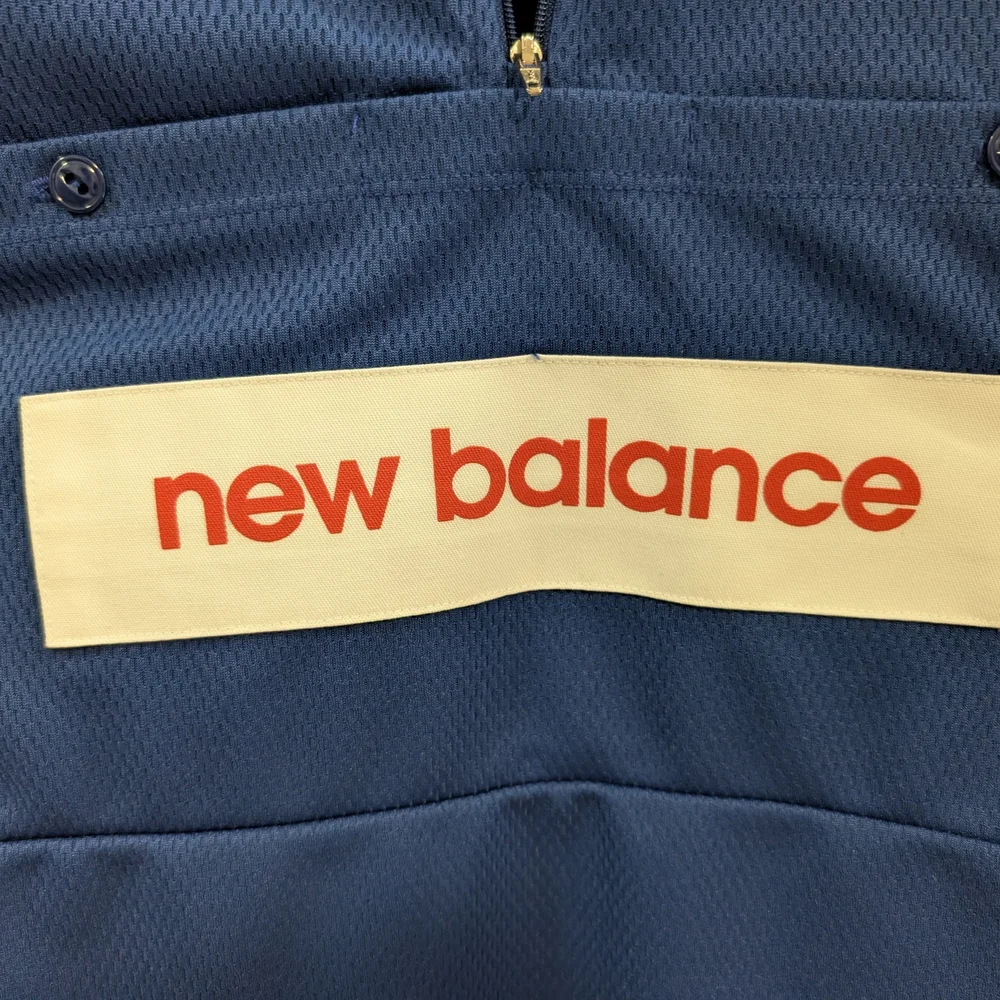 New Balance Blue Polo Shirt - Picture 5 of 9